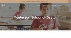 Desktop Screenshot of montessoridayton.org